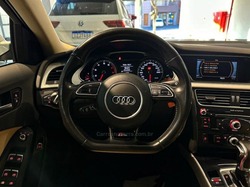 AUDI A4 1.8 20V TURBO MULTITRONIC 2015/2015 PRIDE MOTORS CAXIAS DO SUL / Carros no Vale