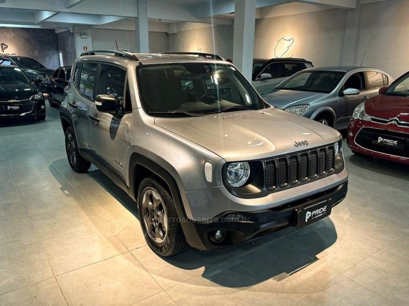 JEEP RENEGADE 1.8 16V 2019/2020 PRIDE MOTORS CAXIAS DO SUL / Carros no Vale