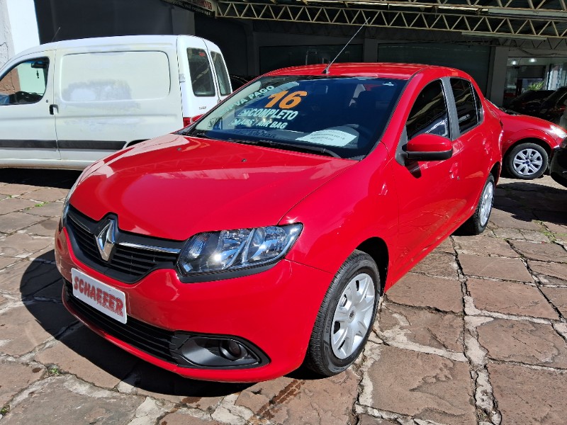 RENAULT LOGAN EXPRESSION 1.6 8V HI-FLEX 2016/2016 SCHAEFER AUTOMÓVEIS TEUTÔNIA / Carros no Vale