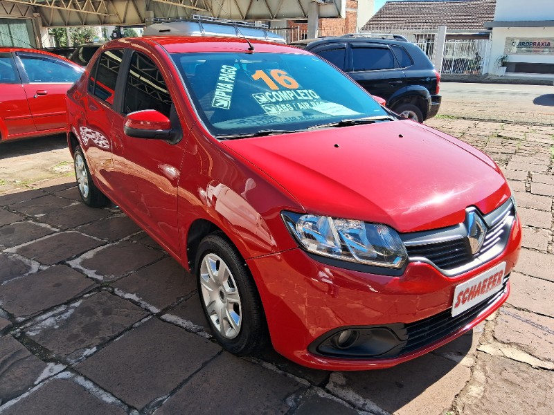 RENAULT LOGAN EXPRESSION 1.6 8V HI-FLEX 2016/2016 SCHAEFER AUTOMÓVEIS TEUTÔNIA / Carros no Vale