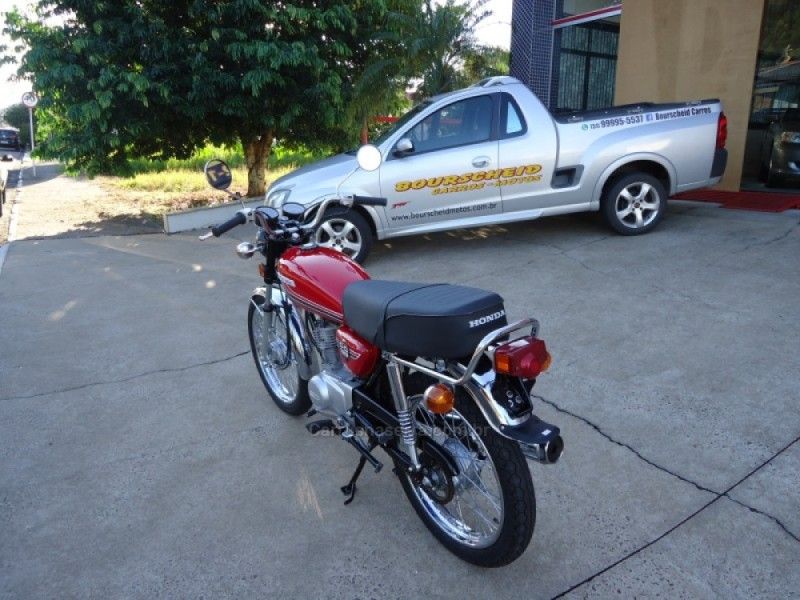 HONDA CG 125 1981/1981 BOURSCHEID CARROS E MOTOS SANTA CLARA DO SUL / Carros no Vale