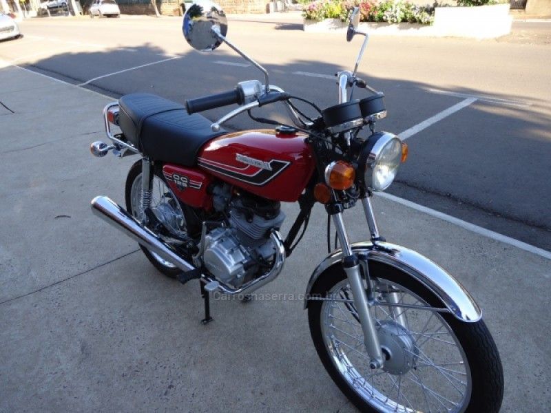 HONDA CG 125 1981/1981 BOURSCHEID CARROS E MOTOS SANTA CLARA DO SUL / Carros no Vale