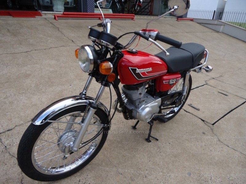 HONDA CG 125 1981/1981 BOURSCHEID CARROS E MOTOS SANTA CLARA DO SUL / Carros no Vale