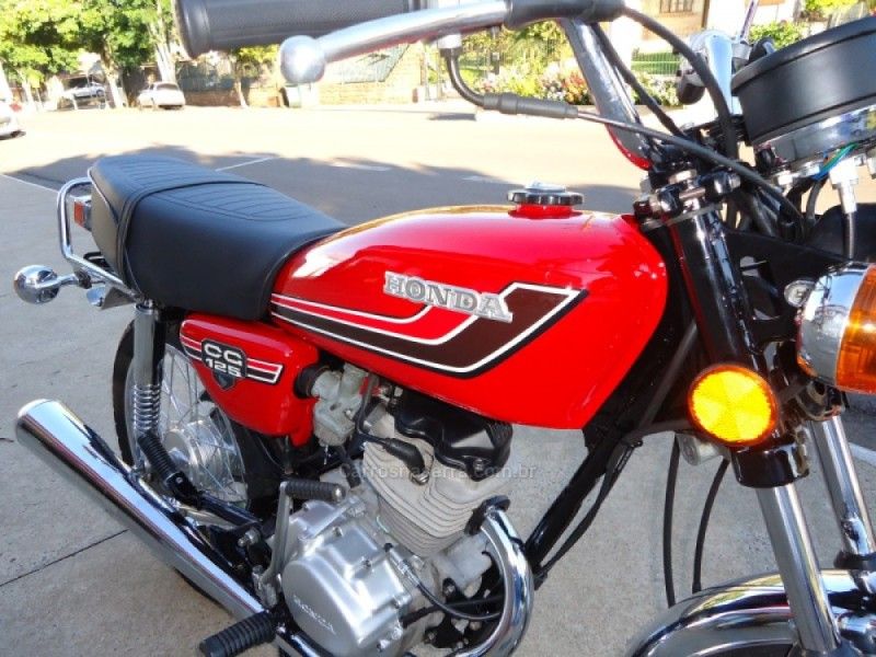 HONDA CG 125 1981/1981 BOURSCHEID CARROS E MOTOS SANTA CLARA DO SUL / Carros no Vale