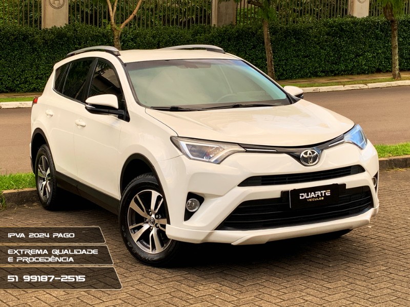 TOYOTA RAV4 2.0 4X2 16V 2018/2018 DUARTE VEÍCULOS PORTO ALEGRE / Carros no Vale