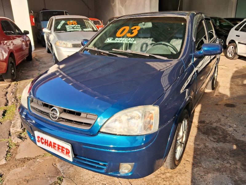 CHEVROLET CORSA 1.0 VHC SEDAN 8V 2003/2003 SCHAEFER AUTOMÓVEIS TEUTÔNIA / Carros no Vale