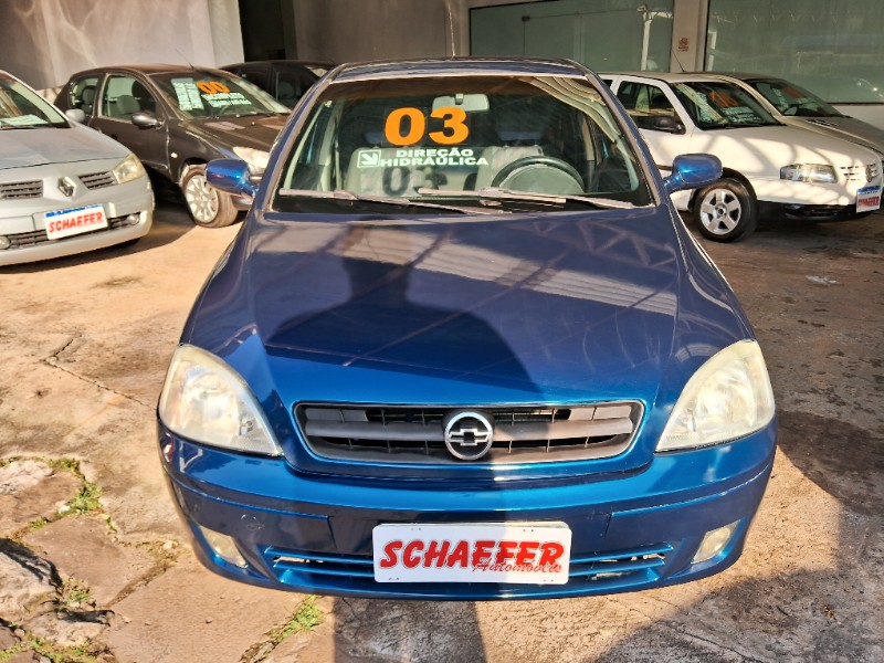 CHEVROLET CORSA 1.0 VHC SEDAN 8V 2003/2003 SCHAEFER AUTOMÓVEIS TEUTÔNIA / Carros no Vale