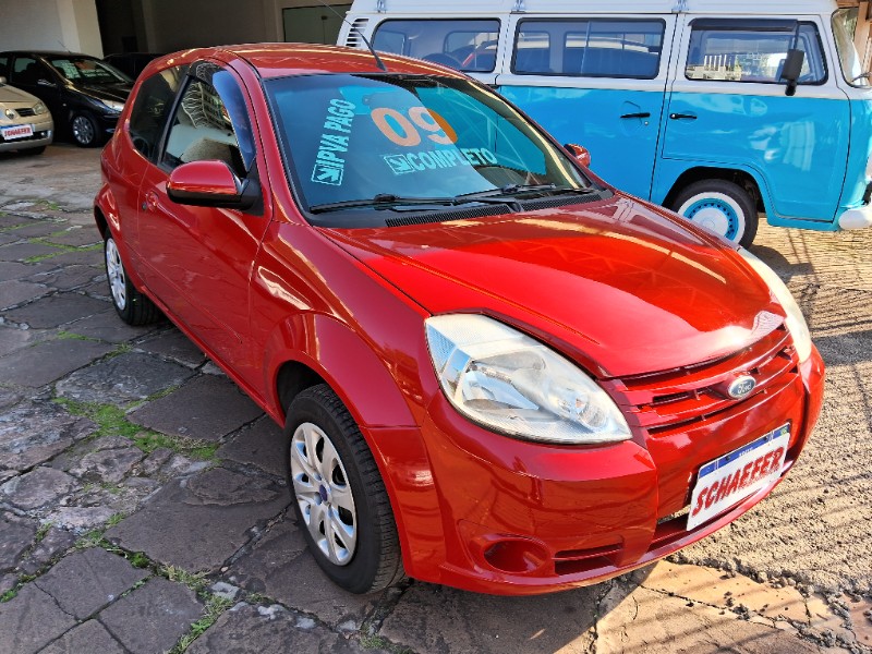 FORD KA 1.0 8V FLEX 2009/2009 SCHAEFER AUTOMÓVEIS TEUTÔNIA / Carros no Vale