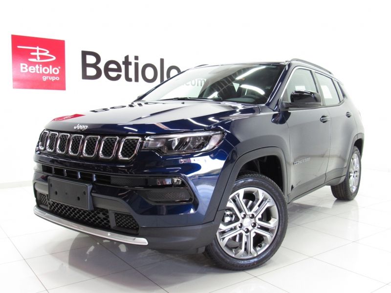 JEEP Compass LONGITUDE T270 TURBO FLEX 2024/2024 BETIOLO NOVOS E SEMINOVOS LAJEADO / Carros no Vale