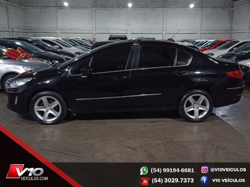 PEUGEOT 408 GRIFFE 2.0 16V AUT 2012 2012/2012 V10 VEÍCULOS CAXIAS DO SUL / Carros no Vale