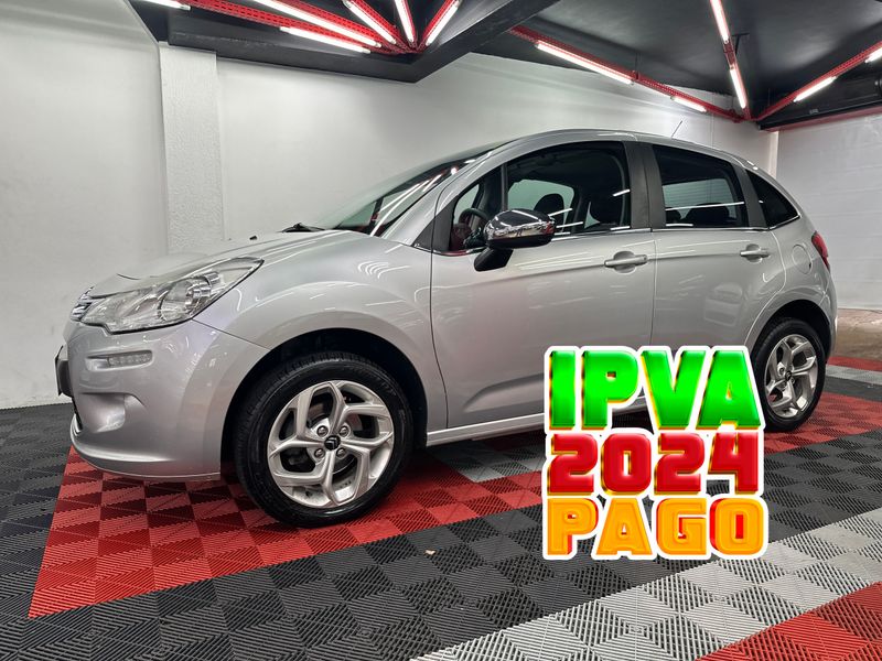 Citroën C3 Excl 1.6 VTi Start 16V 2016/2017 CIRNE AUTOMÓVEIS SANTA MARIA / Carros no Vale