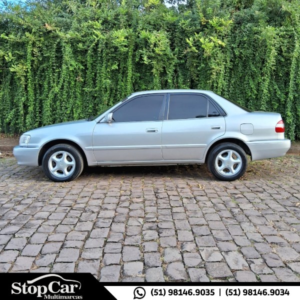 TOYOTA COROLLA 1.8 XEI 16V GASOLINA 4P AUTOMÁTICO 2000/2000 STOPCAR MULTIMARCAS ESTRELA / Carros no Vale