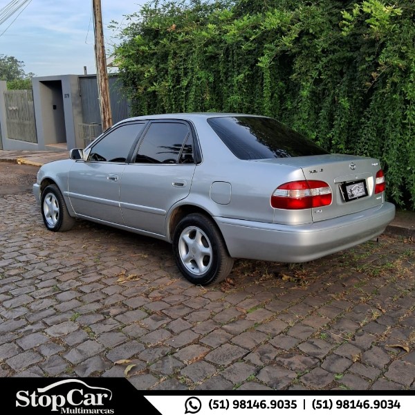 TOYOTA COROLLA 1.8 XEI 16V GASOLINA 4P AUTOMÁTICO 2000/2000 STOPCAR MULTIMARCAS ESTRELA / Carros no Vale