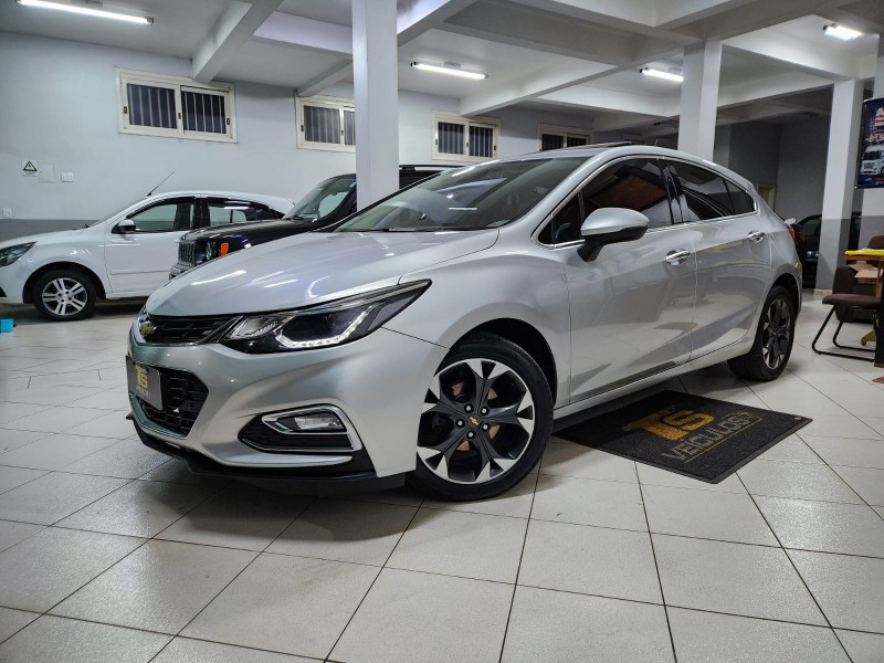 CHEVROLET CRUZE 1.4 LTZ SPORT6 TURBO AT 2018/2018 TS VEÍCULOS ANTA GORDA / Carros no Vale