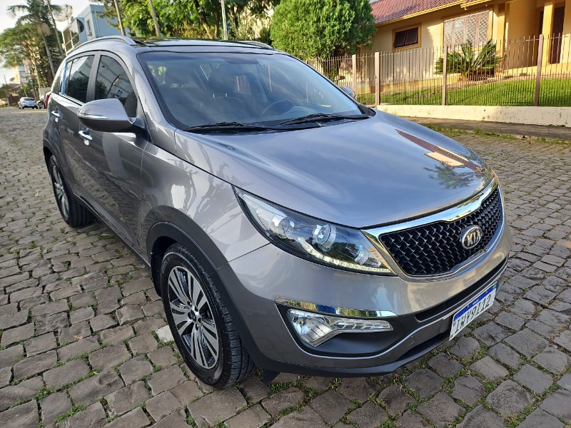 KIA SPORTAGE 2.0 EX 4X2 16V FLEX 4P AUTOMÁTICO 2016/2016 MENEGHINI VEÍCULOS ARROIO DO MEIO / Carros no Vale