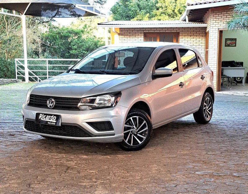 VOLKSWAGEN GOL 1.0 12V 2020 2019/2020 RICARDO VEÍCULOS TEUTÔNIA / Carros no Vale