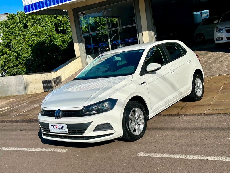 VOLKSWAGEN POLO MSI 1.6 2018/2019 SÉTIMA VEÍCULOS GUAPORÉ / Carros no Vale