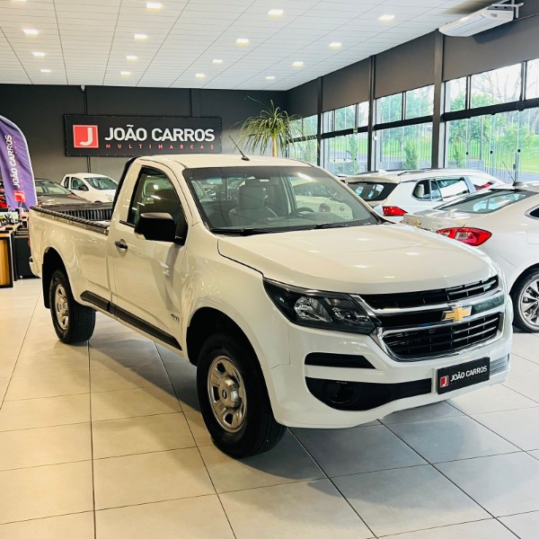 CHEVROLET S10 2.8 LS 4X4 CS 16V TURBO 2018/2018 JOÃO CARROS MULTIMARCAS GUAPORÉ / Carros no Vale