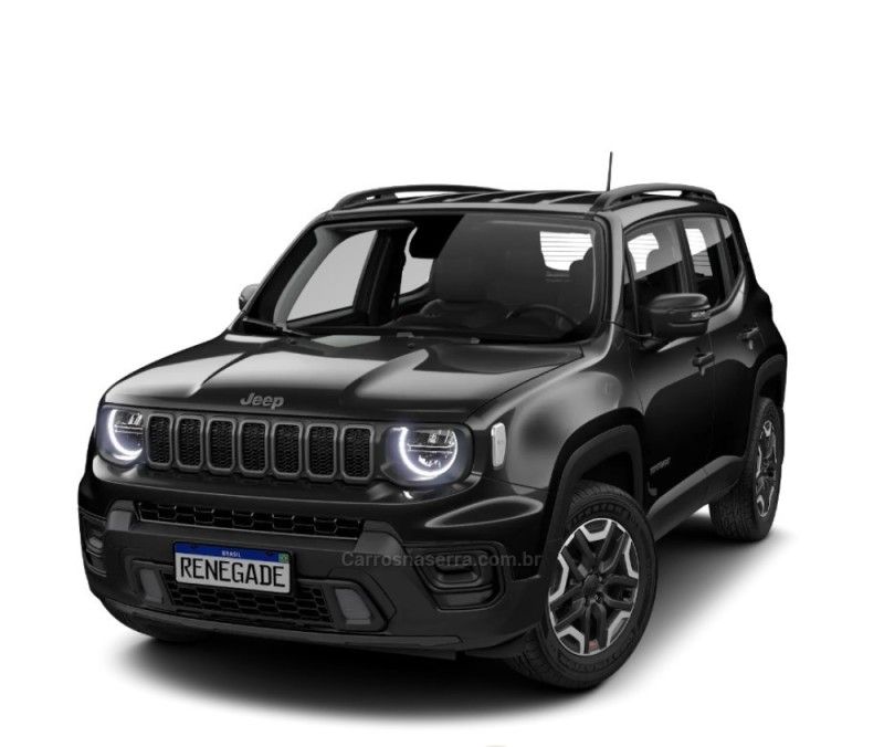 JEEP RENEGADE 1.3 16V ALTITUDE T270 TURBO 2024/2025 ÓTIMA CAR FLORES DA CUNHA / Carros no Vale