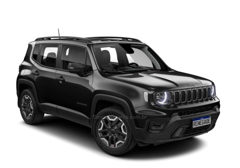 JEEP RENEGADE 1.3 16V ALTITUDE T270 TURBO 2024/2025 ÓTIMA CAR FLORES DA CUNHA / Carros no Vale