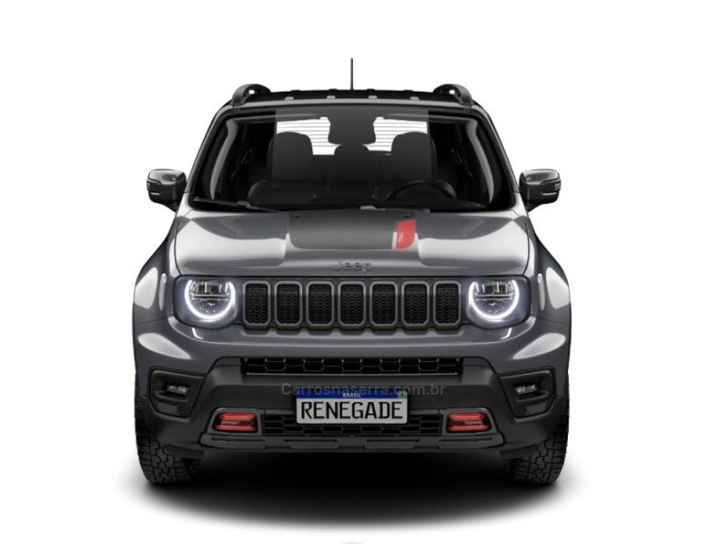 JEEP RENEGADE 1.3 TRAILHAWK T270 16V TURBO 4×4 2024/2025 ÓTIMA CAR FLORES DA CUNHA / Carros no Vale