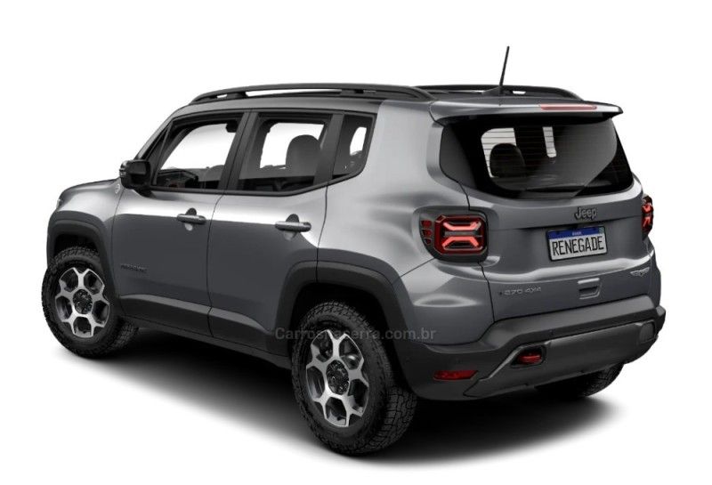 JEEP RENEGADE 1.3 TRAILHAWK T270 16V TURBO 4×4 2024/2025 ÓTIMA CAR FLORES DA CUNHA / Carros no Vale