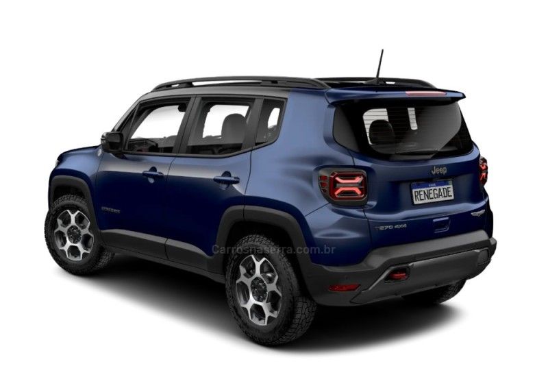 JEEP RENEGADE 1.3 TRAILHAWK T270 16V TURBO 4×4 2024/2025 ÓTIMA CAR FLORES DA CUNHA / Carros no Vale