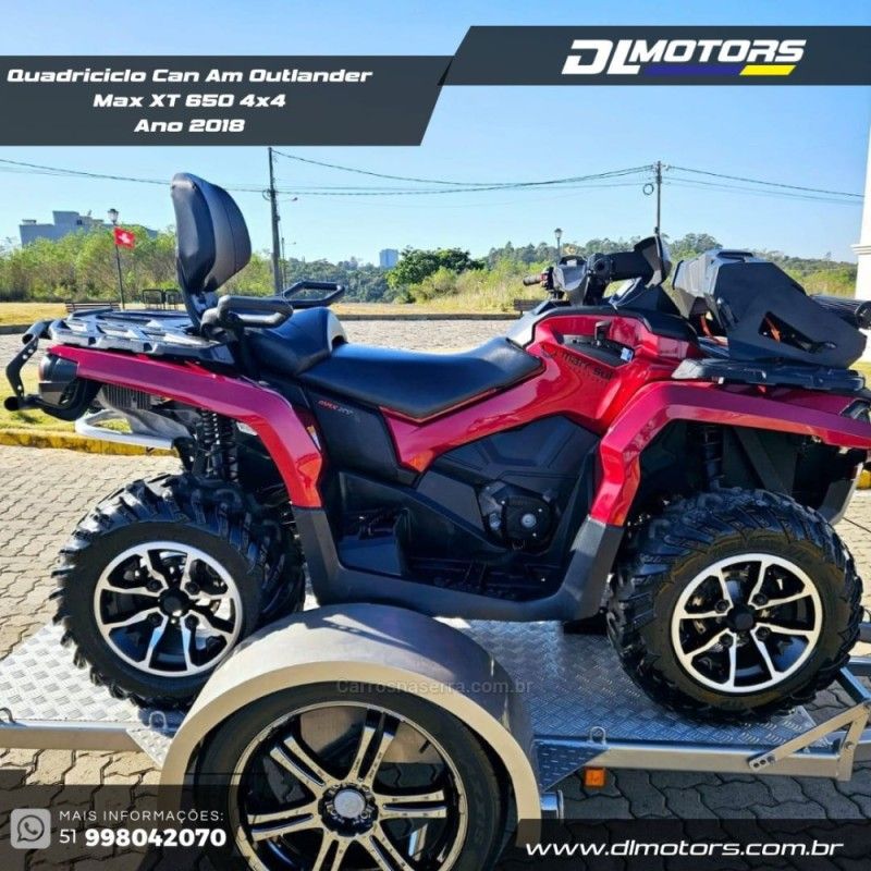 CAN-AM OUTLANDER 650cc XMR 2018/2018 DL MOTORS LAJEADO / Carros no Vale