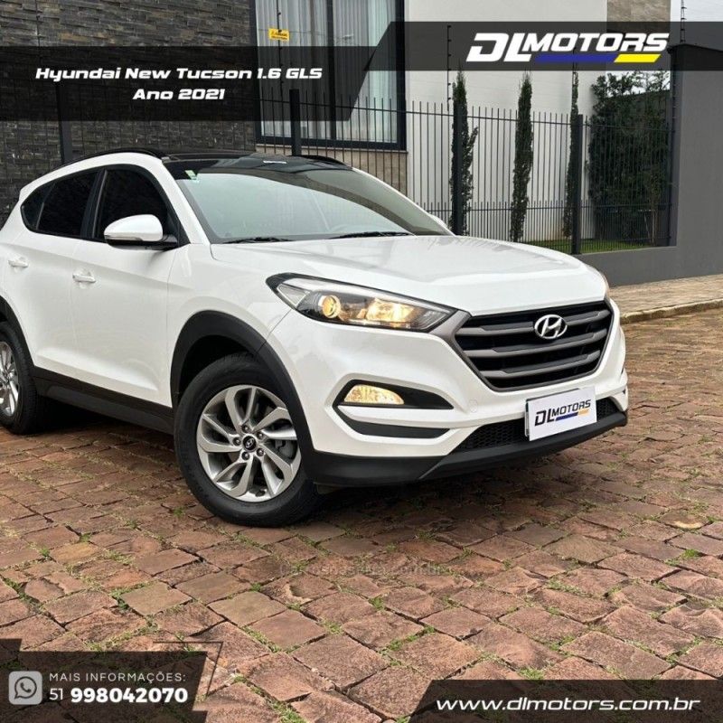 HYUNDAI TUCSON 1.6 GL TURBO 16V 2021/2021 DL MOTORS LAJEADO / Carros no Vale