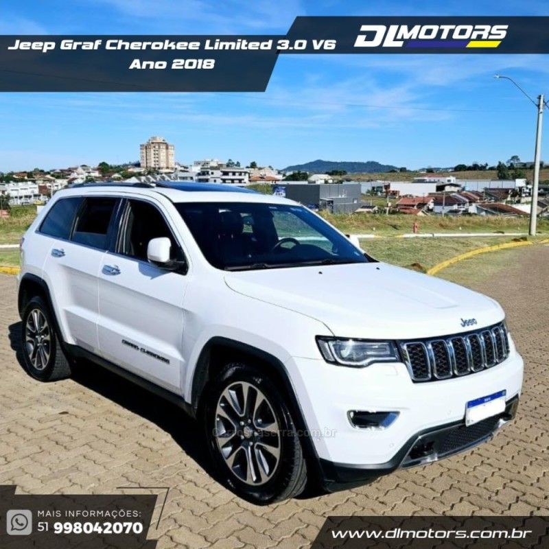 JEEP CHEROKEE 3.0 LIMITED TURBO 2018/2018 DL MOTORS LAJEADO / Carros no Vale