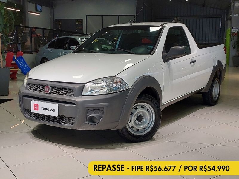 Fiat Strada HARD WORKING 1.4 FLEX 2019 2018/2019 BETIOLO NOVOS E SEMINOVOS LAJEADO / Carros no Vale