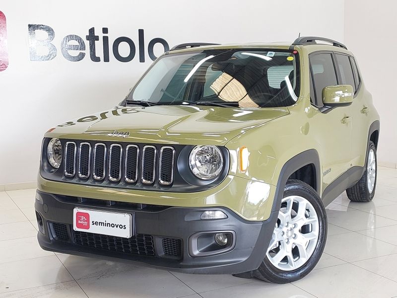 JEEP Renegade LONGITUDE 1.8 2015/2016 BETIOLO NOVOS E SEMINOVOS LAJEADO / Carros no Vale