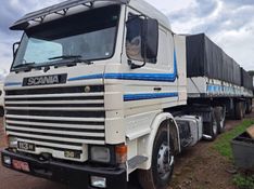 Scania 113 T-113 H 360 6×2 2p + Bi Trem Randon 1995/1995 CAMINHÕES & CAMIONETAS PASSO FUNDO / Carros no Vale