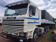 Scania 113 T-113 H 360 6×2 2p + Bi Trem Randon 1995/1995 CAMINHÕES & CAMIONETAS PASSO FUNDO / Carros no Vale