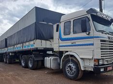 Scania 113 T-113 H 360 6×2 2p + Bi Trem Randon 1995/1995 CAMINHÕES & CAMIONETAS PASSO FUNDO / Carros no Vale