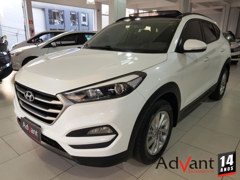 Hyundai Tucson 1.6 16V T-GDI GASOLINA GLS ECOSHIFT 2017/2018 ADVANT AUTOMÓVEIS CAXIAS DO SUL / Carros no Vale