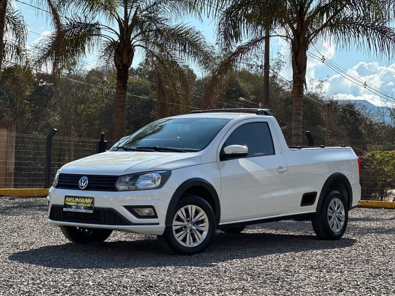 Volkswagen SAVEIRO TRENDLINE 1.6 8V 2020 NEUMANN VEÍCULOS ARROIO DO MEIO / Carros no Vale