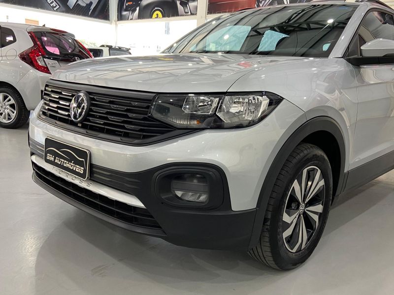 Volkswagen Tcross Sense 200 Tsi 2022/2022 SIM AUTOMÓVEIS ROLANTE / Carros no Vale