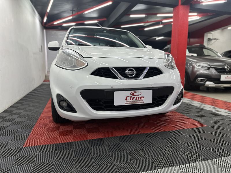 Nissan MARCH SV 1.6 16V FlexStart Mec. 2018/2019 CIRNE AUTOMÓVEIS SANTA MARIA / Carros no Vale