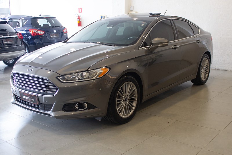 FORD FUSION 2.0 TITANIUM GTDI ECOBOOST AWD AUTOMÁTICO 2013/2014 BENTO MOTORS BENTO GONÇALVES / Carros no Vale