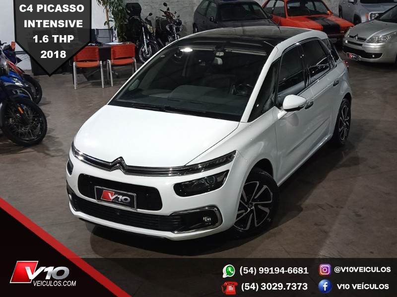 CITROEN C4 PICASSO INTENSIVE 1.6 16V 2018/2018 V10 VEÍCULOS CAXIAS DO SUL / Carros no Vale