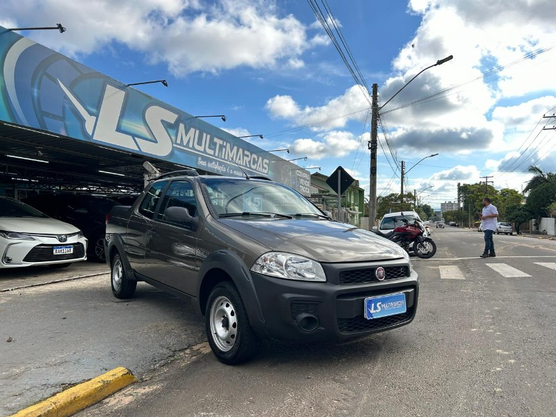 FIAT STRADA WORKING 1.4 MPI FIRE FLEX 8V CD 2014/2015 LS MULTIMARCAS VENÂNCIO AIRES / Carros no Vale