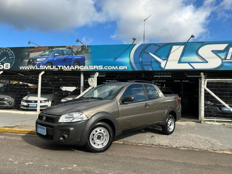 FIAT STRADA WORKING 1.4 MPI FIRE FLEX 8V CD 2014/2015 LS MULTIMARCAS VENÂNCIO AIRES / Carros no Vale