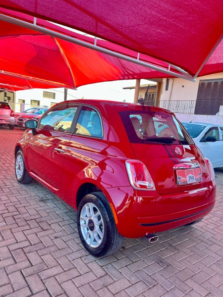 FIAT 500 1.4 CULT EVO 2011/2012 JM AUTOMÓVEIS VENÂNCIO AIRES / Carros no Vale