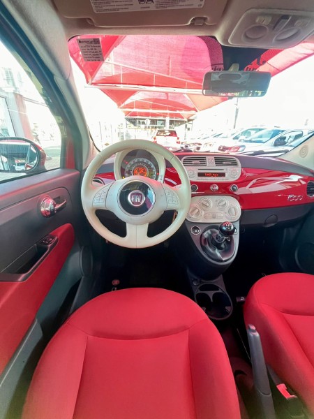 FIAT 500 1.4 CULT EVO 2011/2012 JM AUTOMÓVEIS VENÂNCIO AIRES / Carros no Vale