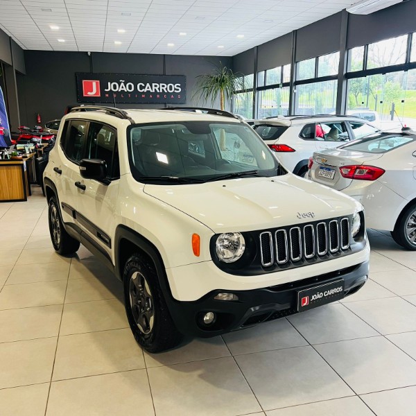 JEEP RENEGADE 2.0 SPORT 4X4 16V 2016/2016 JOÃO CARROS MULTIMARCAS GUAPORÉ / Carros no Vale