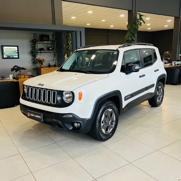 JEEP RENEGADE 2.0 SPORT 4X4 16V 2016/2016 JOÃO CARROS MULTIMARCAS GUAPORÉ / Carros no Vale