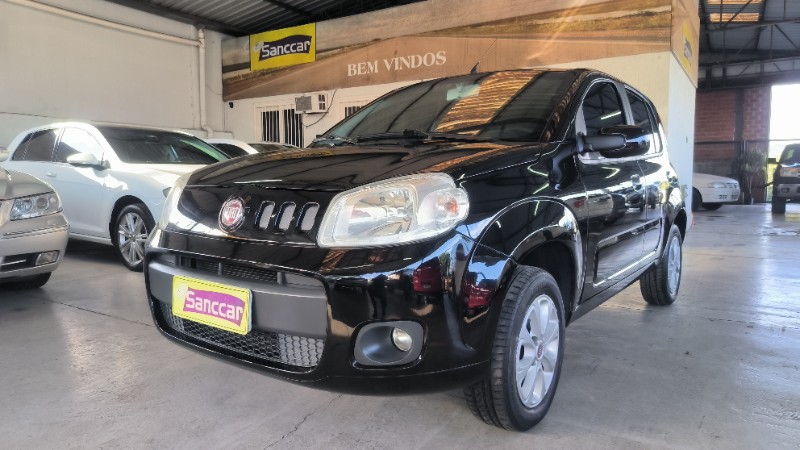 FIAT UNO 1.0 EVO VIVACE 8V 2012/2012 SANCCAR VEÍCULOS SANTA CRUZ DO SUL / Carros no Vale