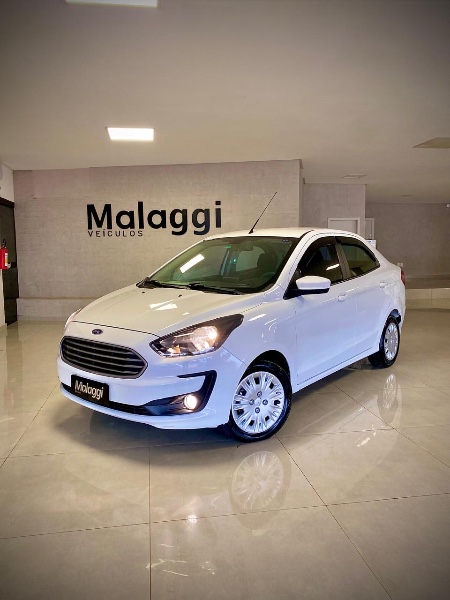 FORD KA + 1.5 SE PLUS 2019/2020 MALAGGI VEÍCULOS ENCANTADO / Carros no Vale