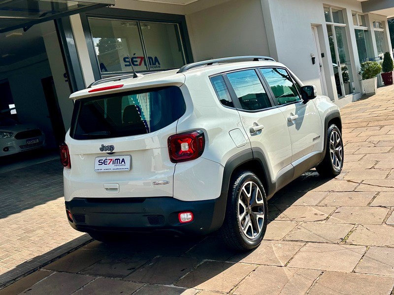 JEEP RENEGADE LONGITUDE 1.8 16V FLEX 2020/2021 SÉTIMA VEÍCULOS GUAPORÉ / Carros no Vale